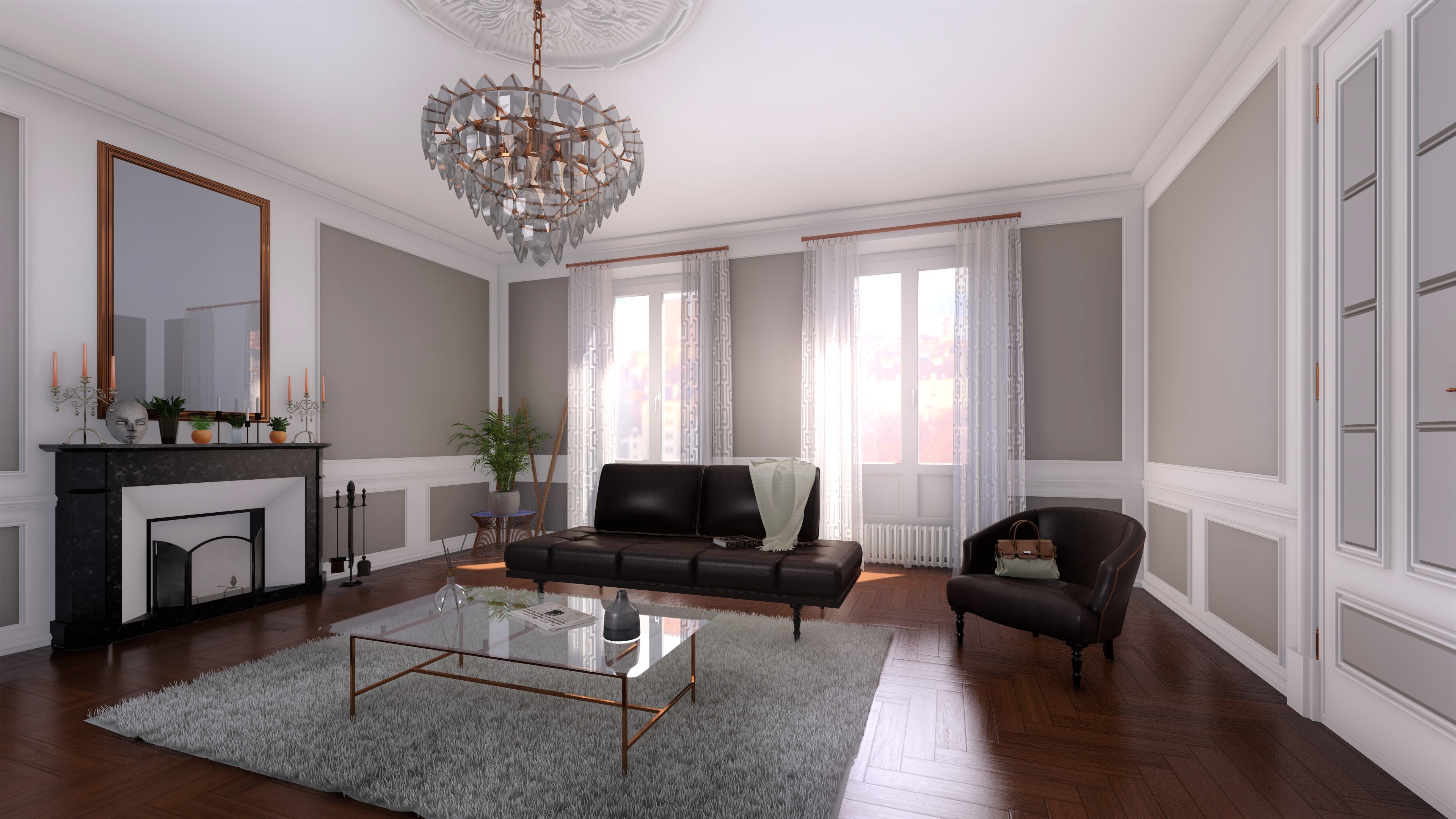 [ Rénovation Salon: Décoration Baroque ]   →